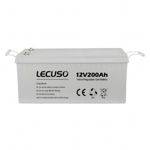 12V 50AH 100AH 150AH 200AH 250AH  solar gel battery lead acid batteries