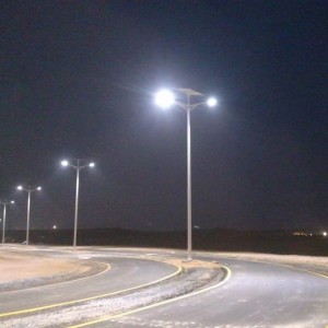 10M 100W Super Bright 170LM/W Highwat Led Solar Street Light