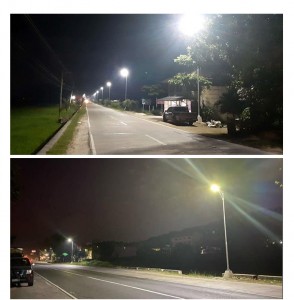 30w-120w All in one solar street light DY series